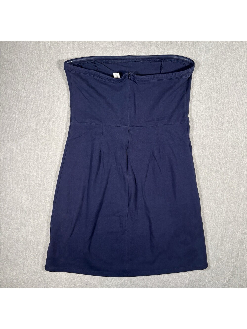 Old Navy Strapless Back-Zipper Pull-up Dress Women's Size XXL Casual Navy Blue